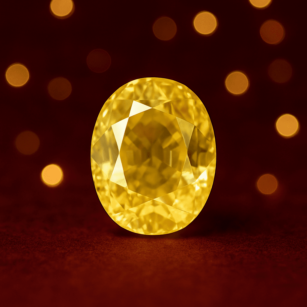 Yellow Sapphire (Pukhraj)