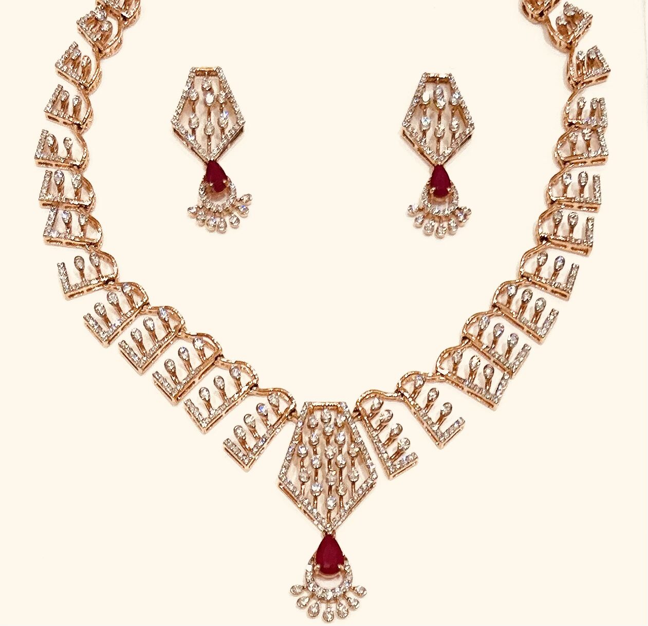 Diamond Necklace Set